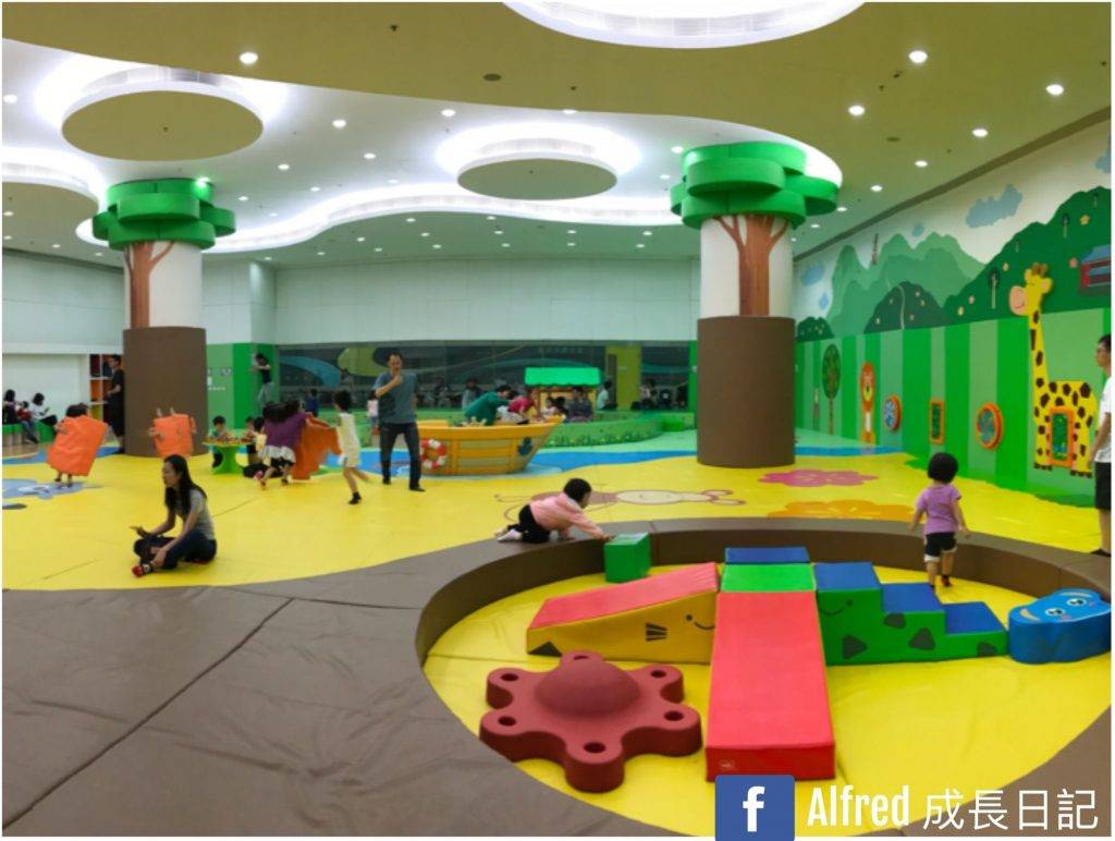 圓洲角體育館 這個小空間適合年幼小孩使用