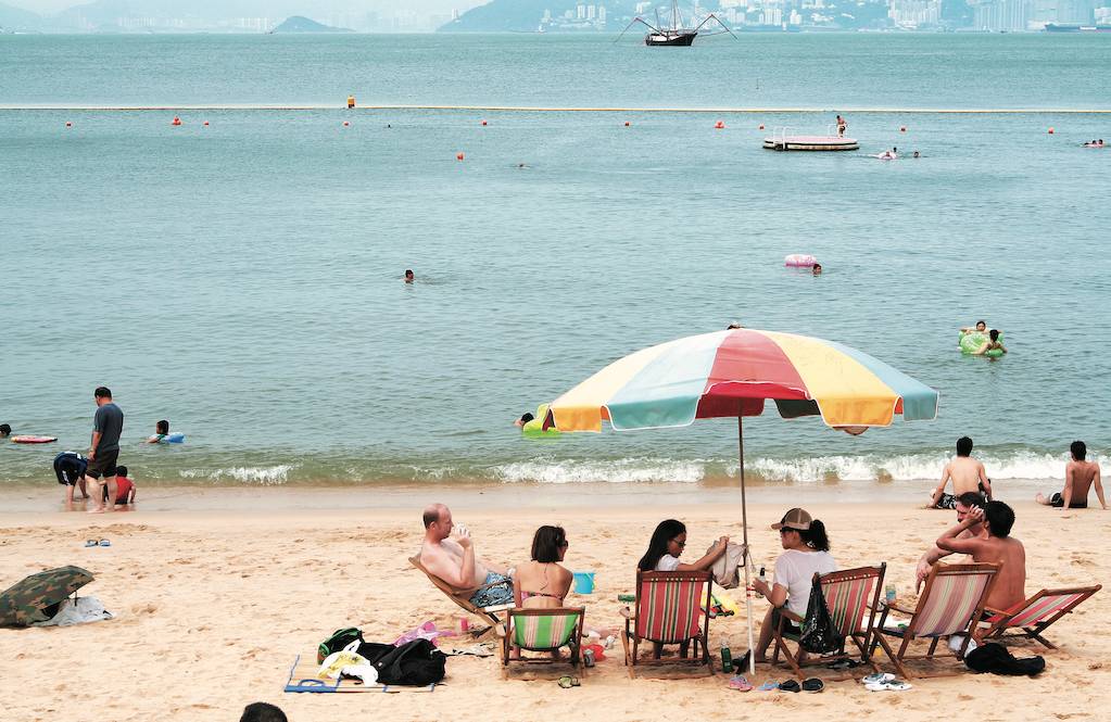 香港沙灘 長洲東灣一直都是港人渡假的游水地方。