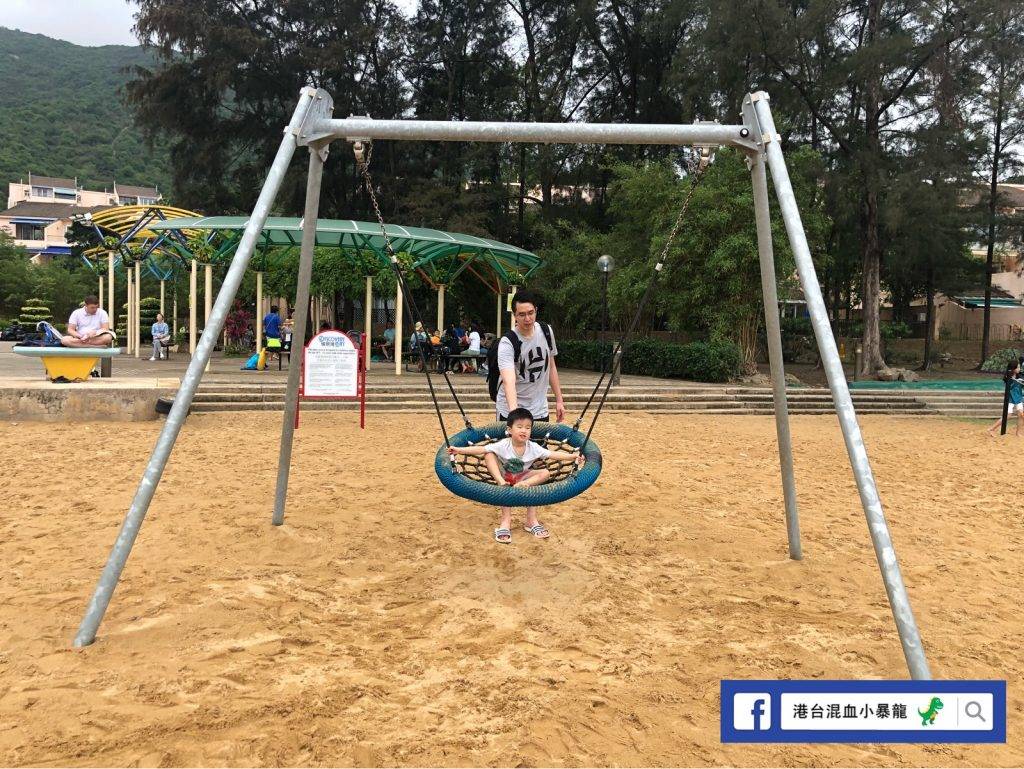 【親子好去處】愉景灣超好玩的免費沙灘遊樂場