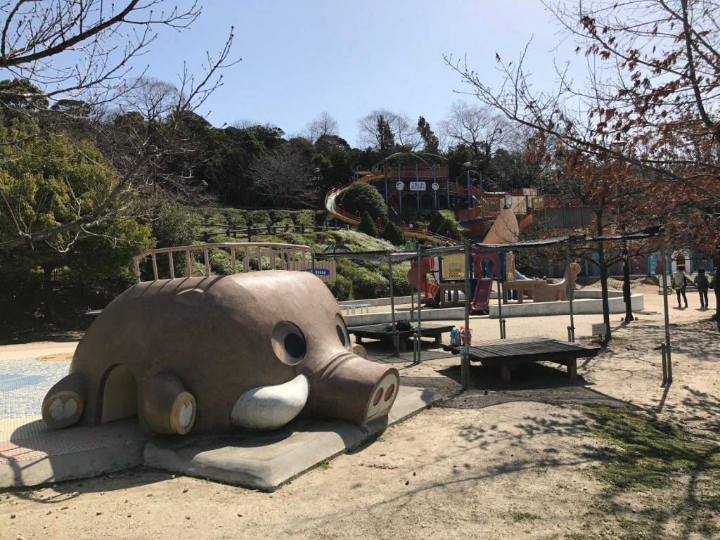 【日本親子遊】名古屋 | 半田運動公園（依山而建的大型遊具公園）