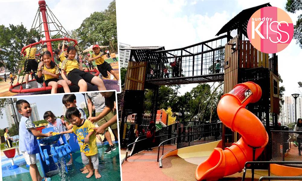 屯門公園共融遊樂場+爬蟲館-7大主題區免費任玩「水+沙+滑梯」！