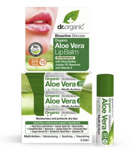 潤唇膏消委會 Dr. Organic Aloe Vera Lip Balm SPF 15