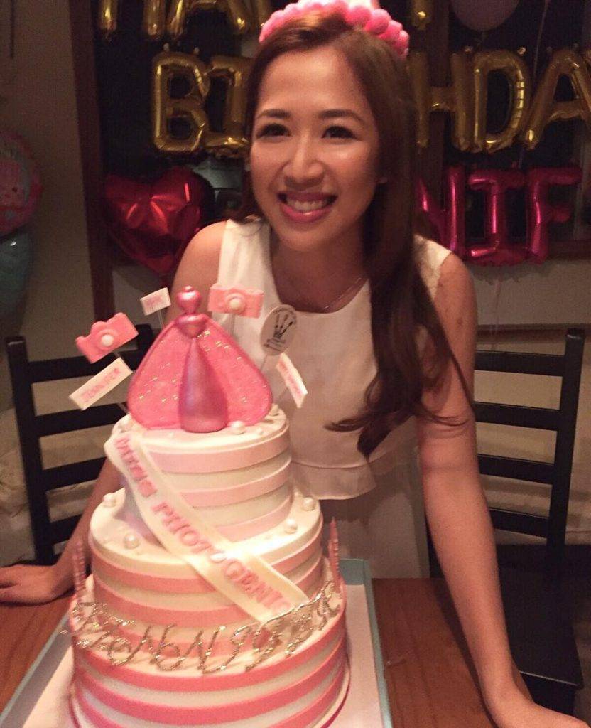 生日蛋糕 以香港小姐為主題的生日蛋糕