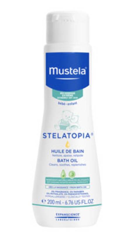 女 Mustela® Stelatopia® Bath Oil by Expanscience Laboratoires