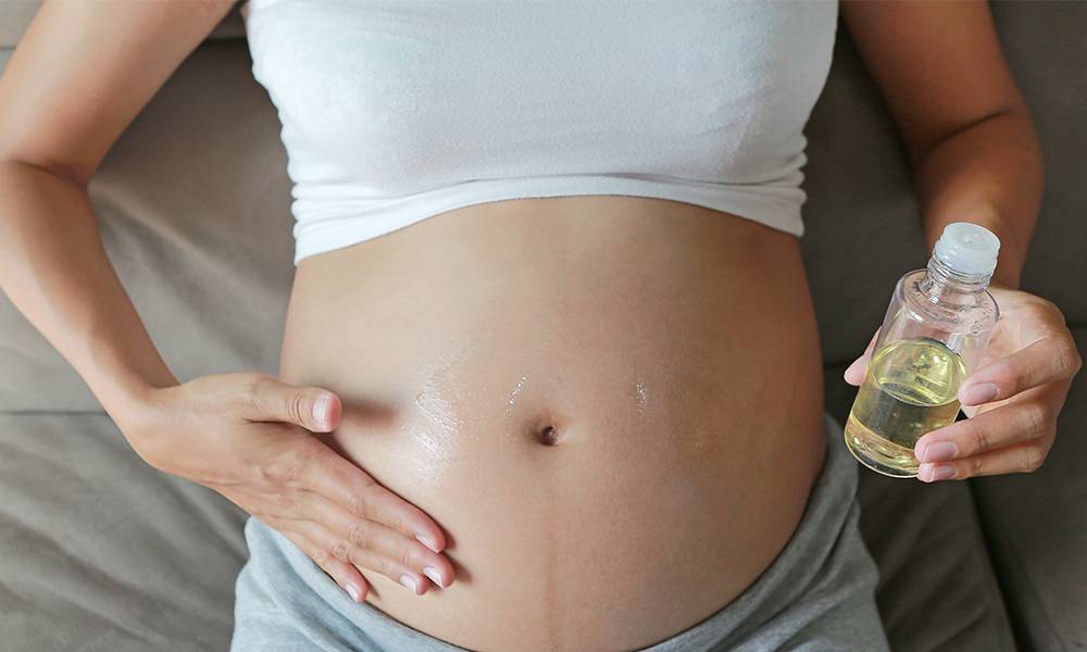 妊娠紋5大預防方法+2招淡化 余香凝分享親身經歷 懷孕4周起開始預防肚紋