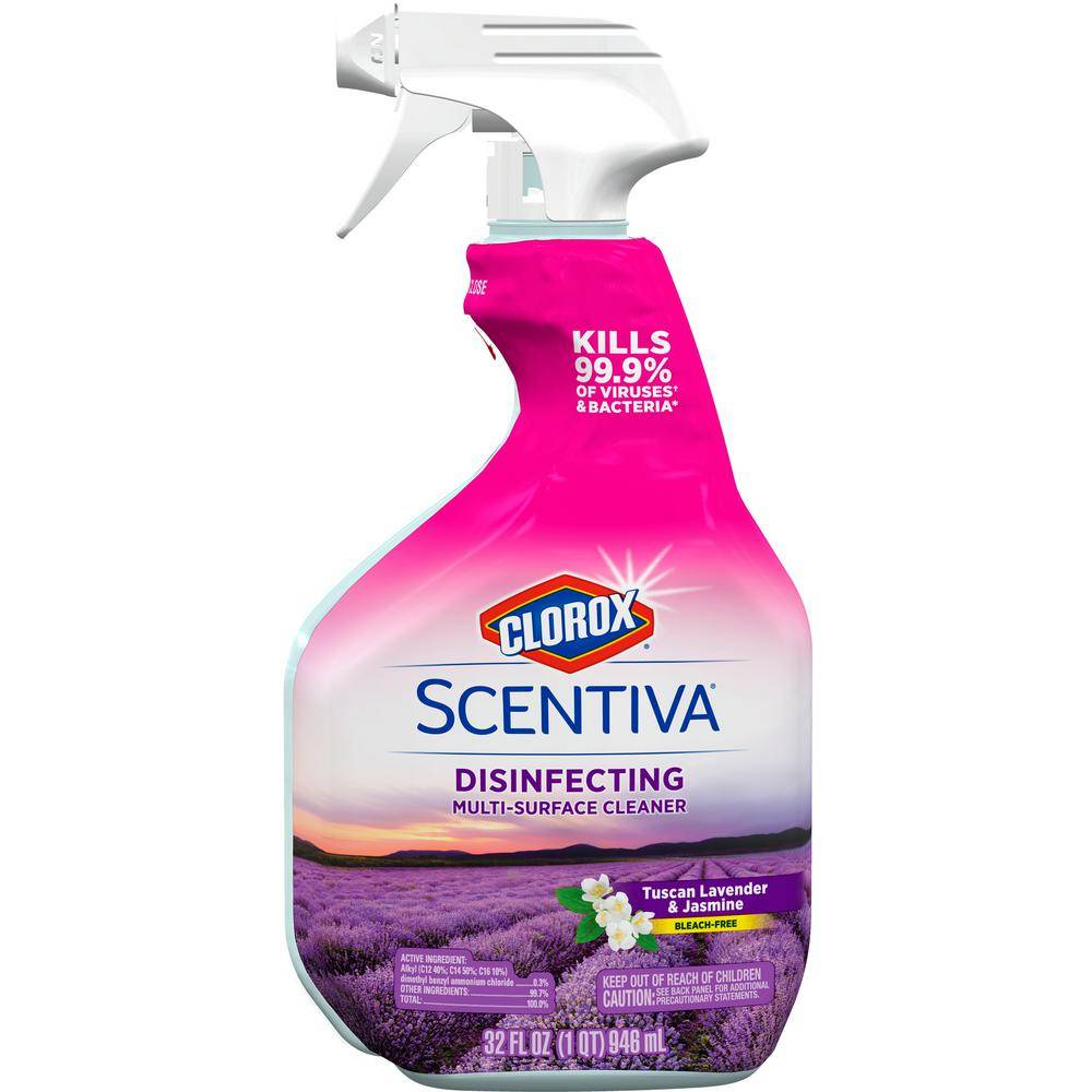 清潔用品 高樂氏Scentiva消毒劑（各種香味）。活性成分：烷基二甲基芐基氯化銨0.3％。