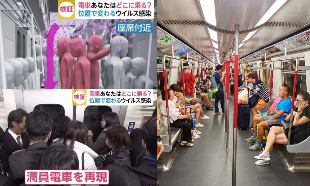 車廂位置播毒程度大不同 日本教授：站近地鐵車門增感染風險