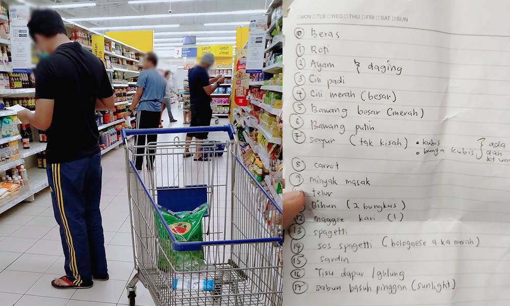 馬來西亞推超市限購令考起老公  只容許「一家之主」外出購物