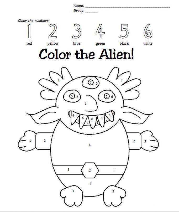 幼稚園教材 圖片來源：coloring