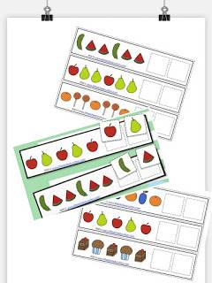 幼稚園教材 完成序列的小遊戲，可以幫助加強小朋友邏輯思維能力。