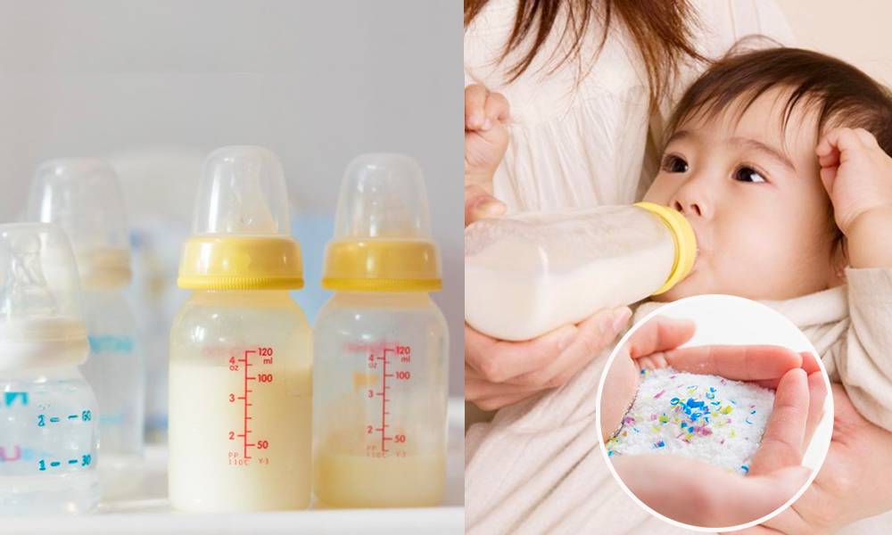 奶樽陷阱！愛爾蘭研究指膠奶樽裝奶 每公升含400萬顆微塑膠 附4大奶樽物料優劣分析