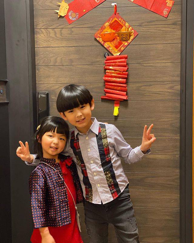朱薰的兒子也改名為Liam。 圖片來源:朱薰@IG