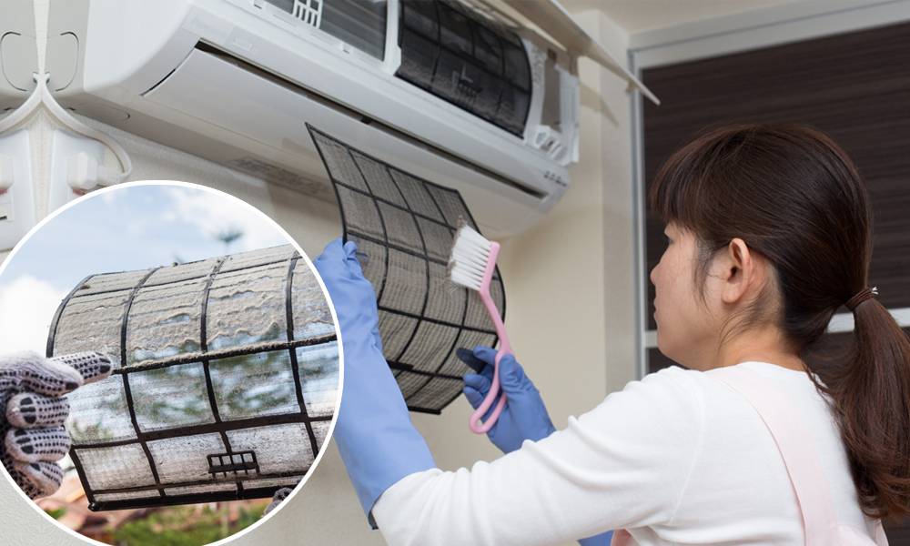 洗冷氣機一年兩次最安全 冷氣機細菌數為生肉2倍-7個在家自己洗方法＋程序 慳電慳錢