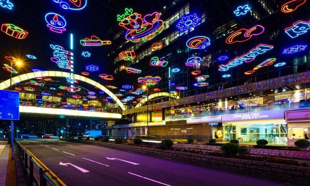 尖東聖誕燈飾2020 燈海+巨型LED燈幕牆｜【聖誕親子好去處2020】