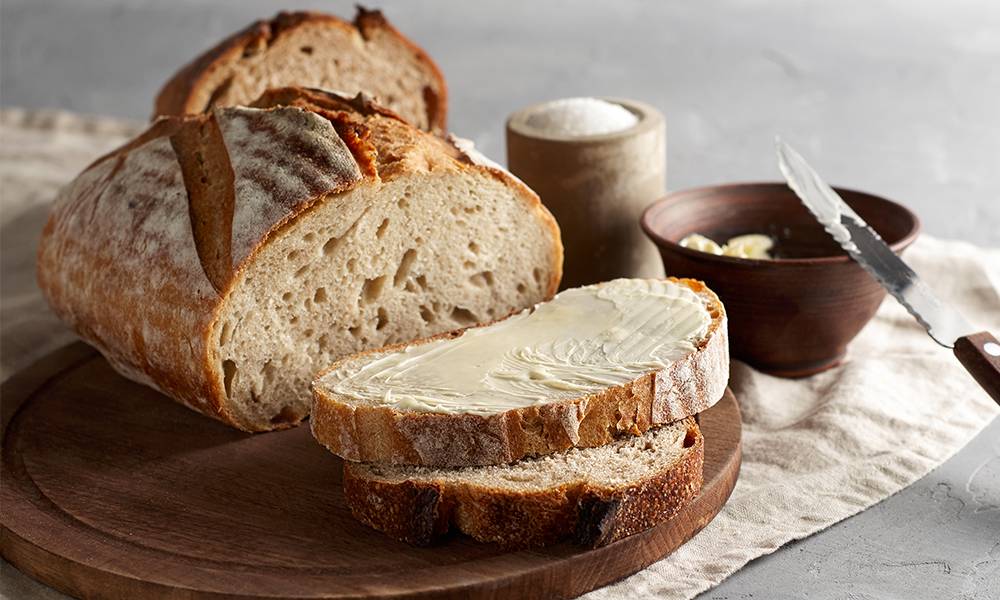 氣炸鍋面包食譜-新手必整歐式面包 免手搓做到外酥內軟效果