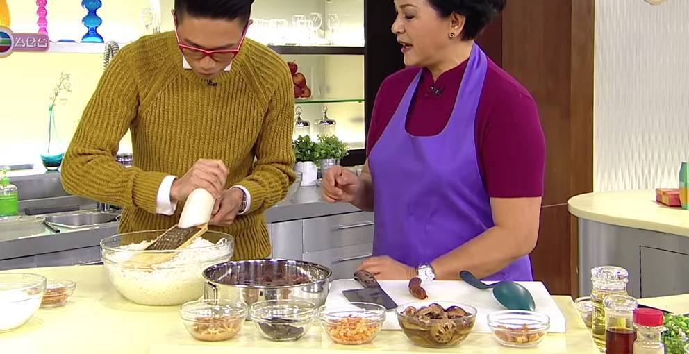 秘製臘味蘿蔔糕食譜材料(TVB Big Big channel煮食節目《COOK》影片截圖)