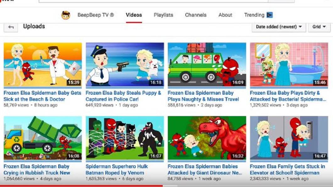Elsagate影片再現？YouTuber拍兒童風格吃播片 疑誘小孩食「𠝹刀」 家長要留意