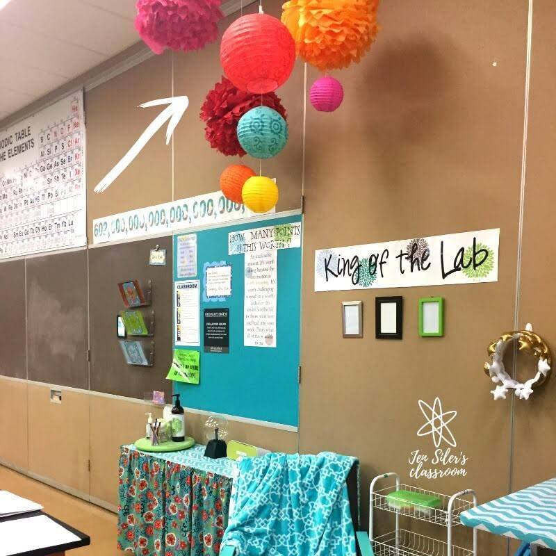 美國高中 不同科目的老師會有自己的課室，往往都裝飾得很有心思