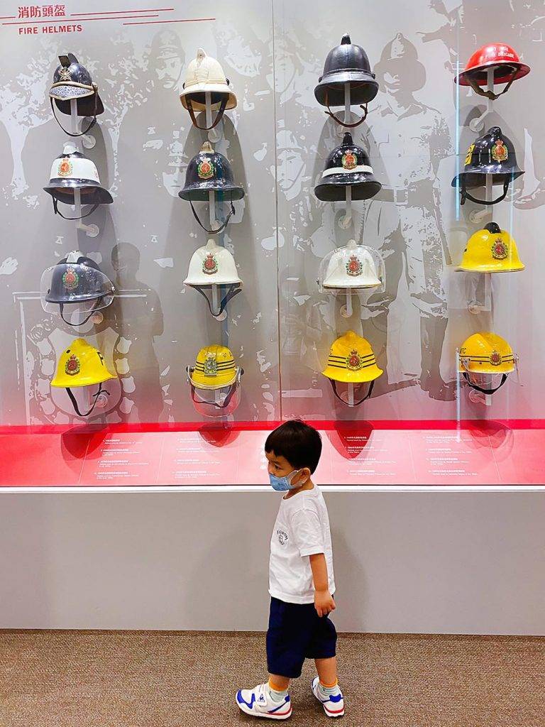 消防 制服及工具展覽區