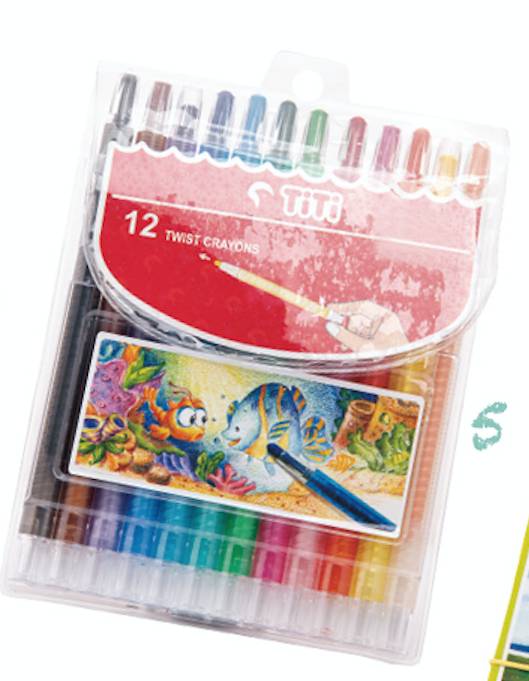 蠟筆 TiTi Twist Crayons (Non-toxic) (TI-CP-12T)(#5)