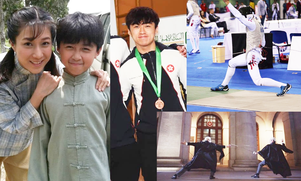 童星吳諾弘首度出戰東京奧運 棄讀男拔晉身全職劍擊運動員