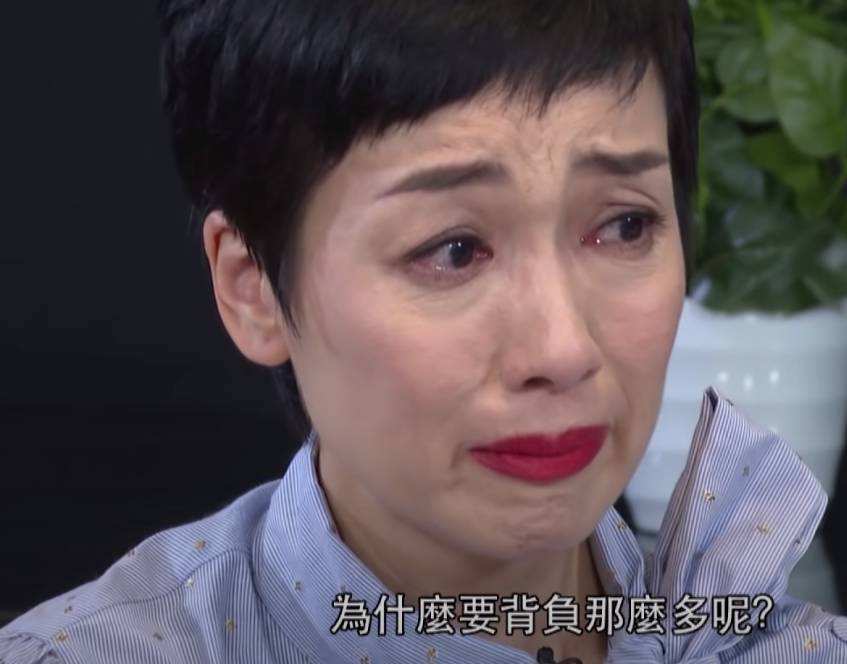 江美儀落淚剖白失婚之苦＋分手原因（圖片來源：TVB節目《東張西望》電視截圖）