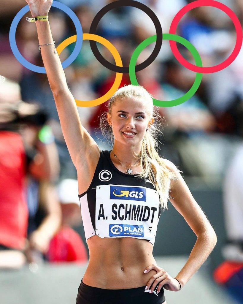 瘦腿美女Alica終於夢想成真，可以代表德國參與冬季奧運