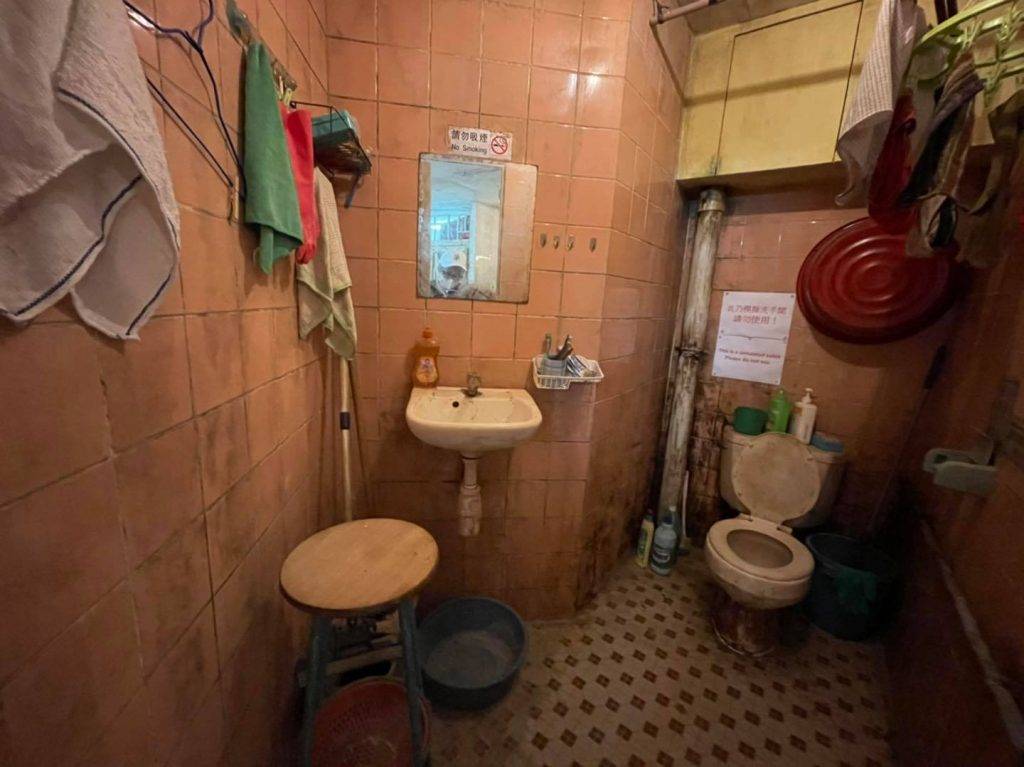 市區更新探知館 就連共享的廁所也可以看到。