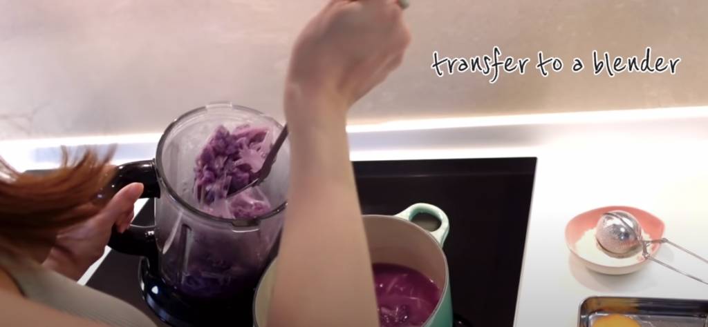 毛舜筠 毛舜筠紫椰菜花大蔥湯做法