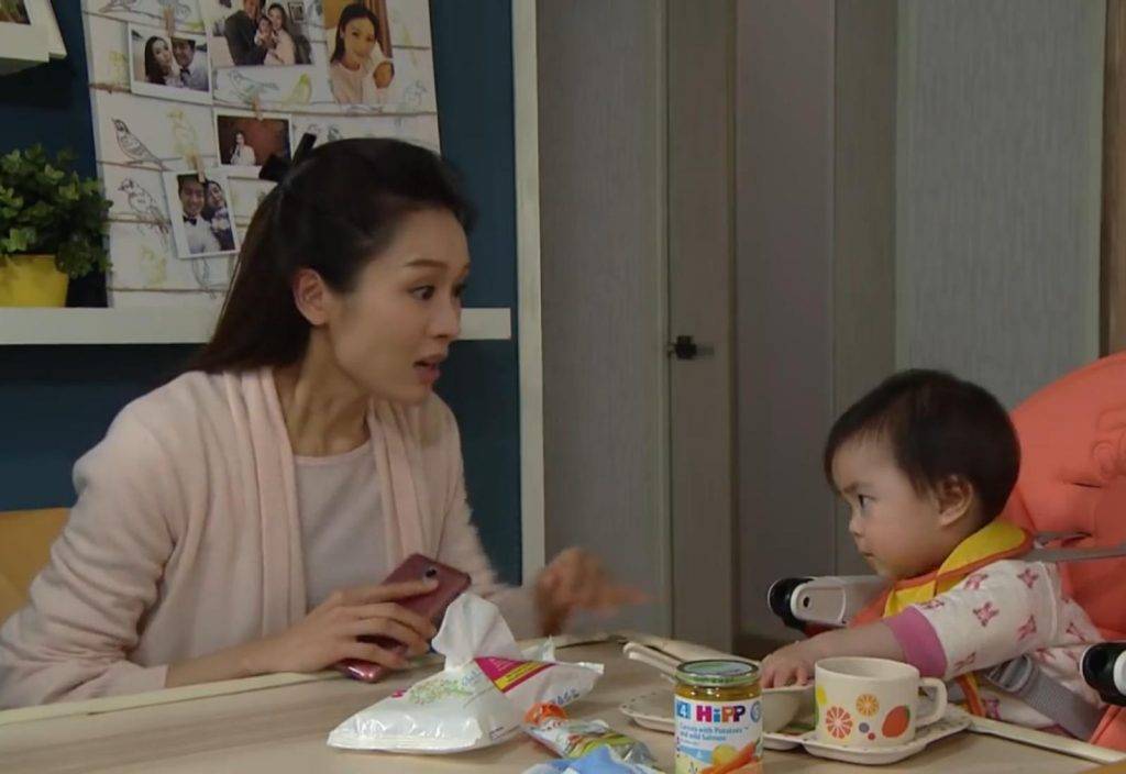 老公求生育誓言幫手 女兒出世後變臉反口（圖片來源：TVB劇集《BB來了》電視截圖）