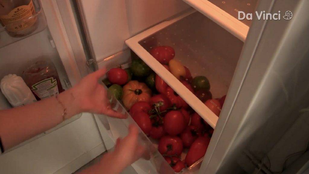 原來將番茄放入雪櫃冷藏，是會令番茄會釋放出內部的抗氧化劑，結果會令抗氧化劑大量流失。(圖片來源：Now TV STEM學習組合《番茄料理的秘密》)