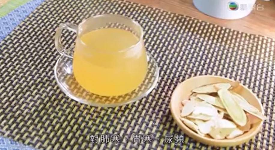 甘草乾薑茶食譜完成。（圖片來源：TVB《健康食平D》截圖）