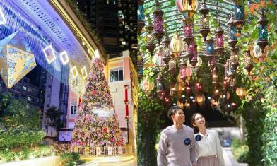 聖誕燈飾2021｜5大聖誕燈飾任你打卡 迪士尼幕牆＋15米星光長廊＋10米高巨型聖誕樹