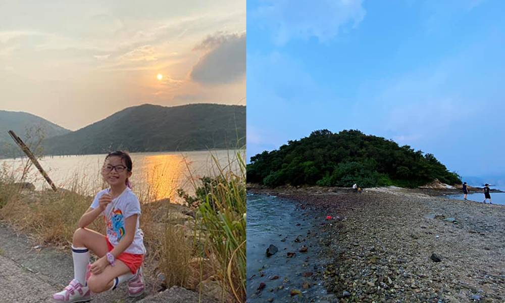 長索島沙洲｜BB級郊遊路線 欣澳海濱睇日落＋長索島沙洲打卡 絕美海景影靚相
