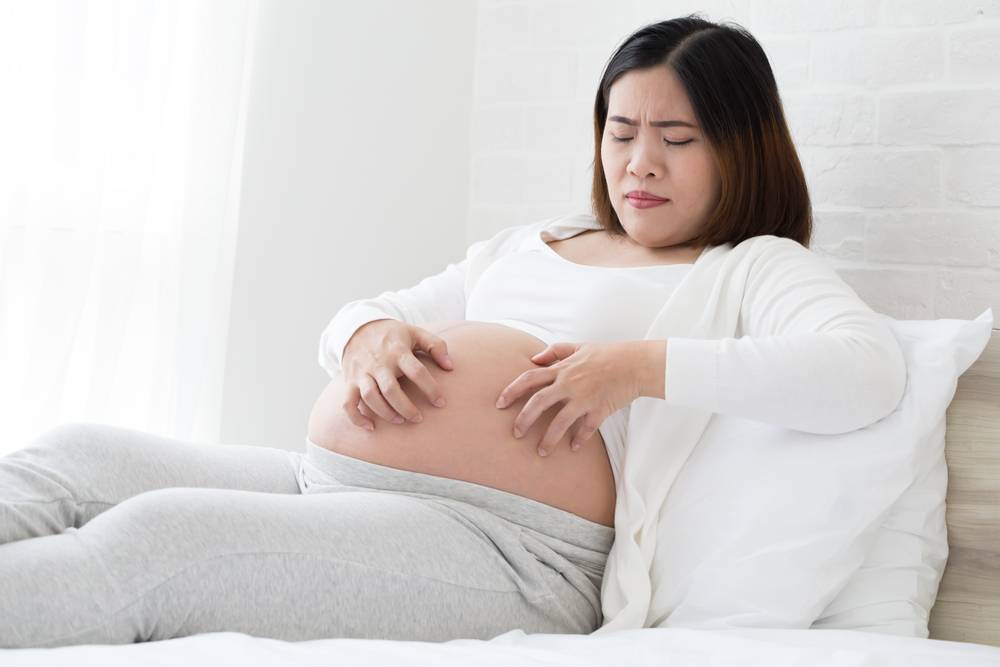 有些孕婦胎火旺盛，他們的孩子比較容易出現過敏性體質，比較容易患上嬰兒濕疹（圖片來源：shutterstock）