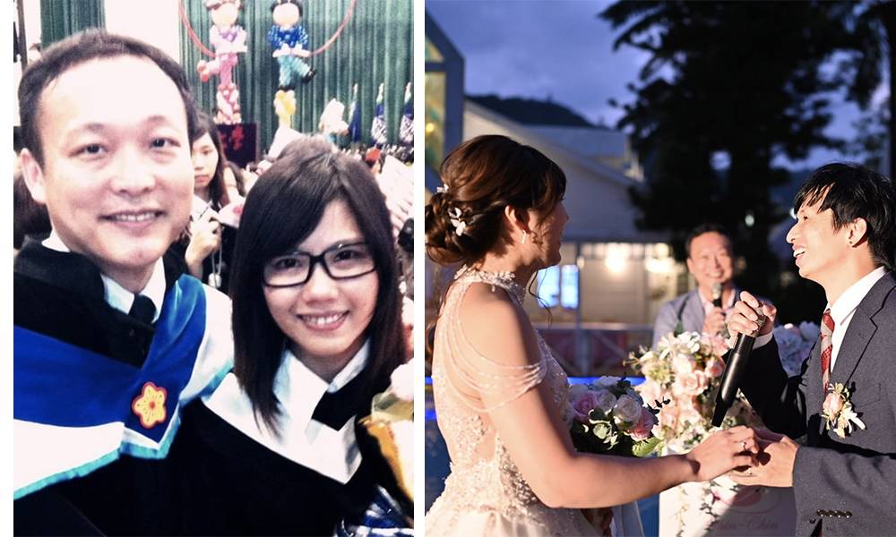 台灣教授為喪父學生做「一日爸爸」隔9年再做證婚人 感性致詞惹哭網民
