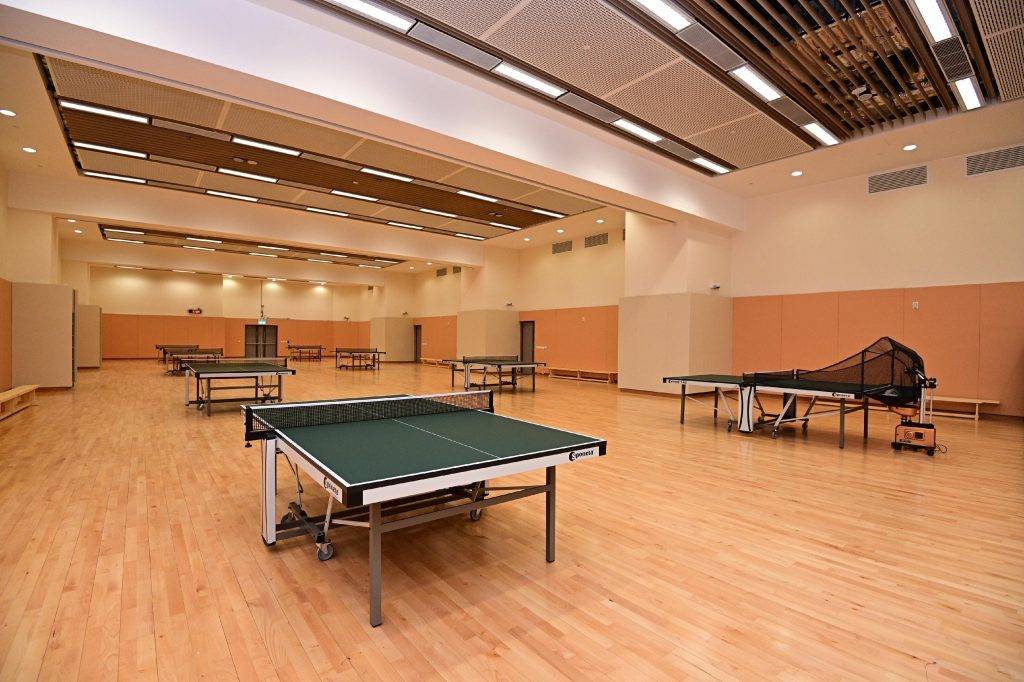 彩榮路體育館 乒乓球室