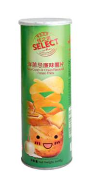 酸度調節劑 佳之選 薯片- 洋蔥忌廉味 含有酸度調節劑 E296