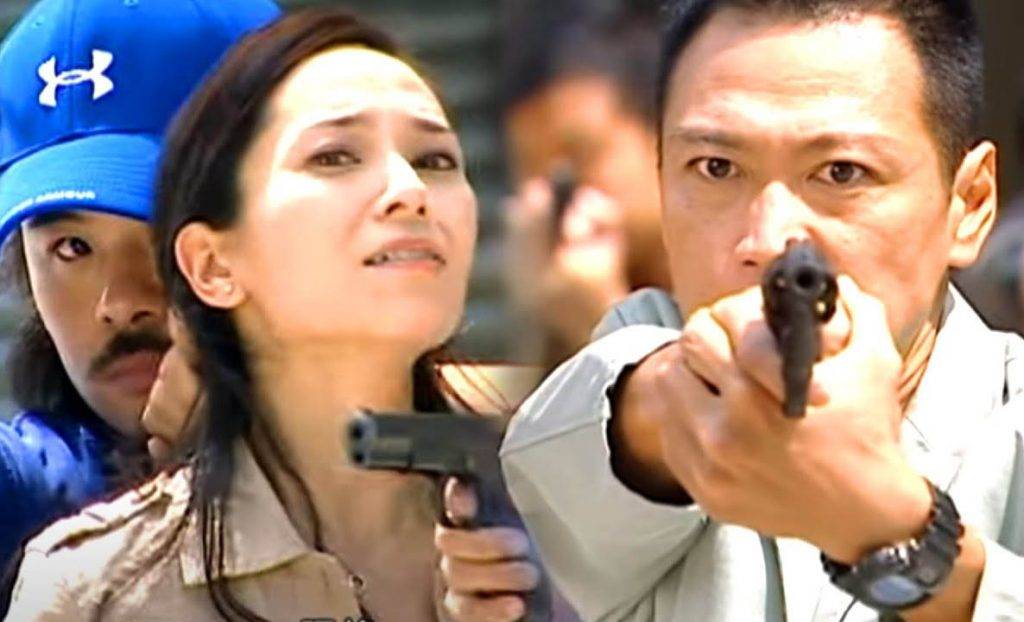 2007年陶大宇回巢無綫拍攝《學警出更》，與郭羡妮爆出緋聞！（圖片來源：《學警出更》截圖）