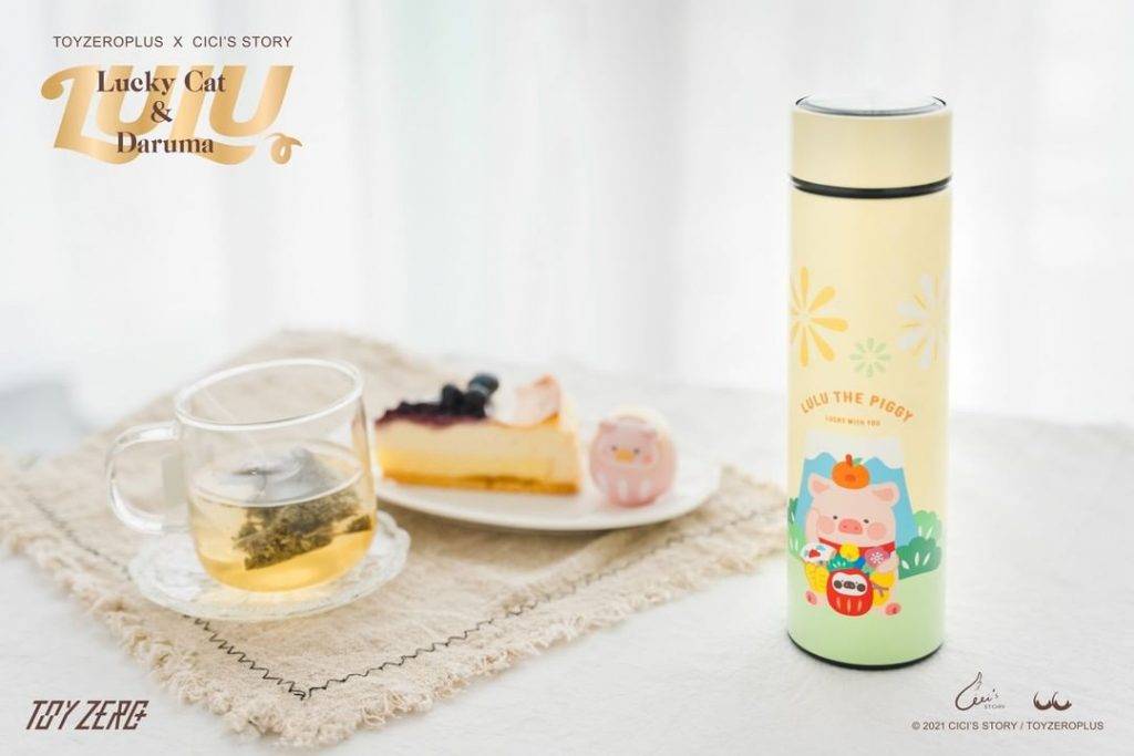 LuLu Pig 罐頭豬 LuLu 招財貓系列保溫瓶