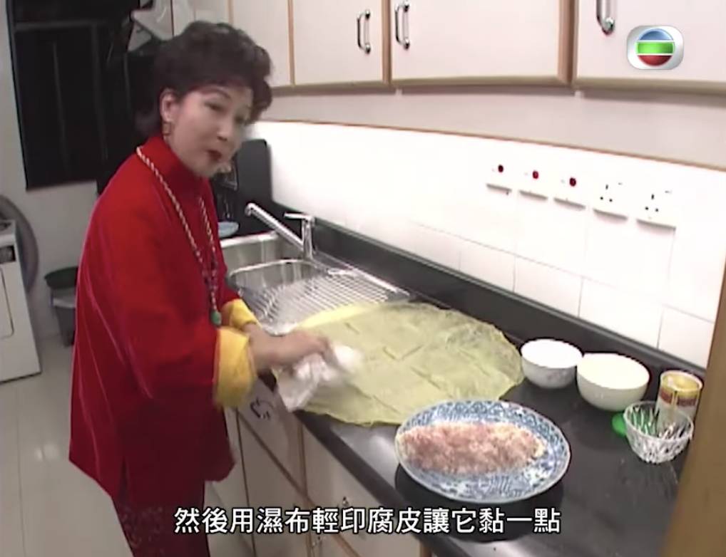 薛家燕 家燕姐親手示範整潮式賀年食品。