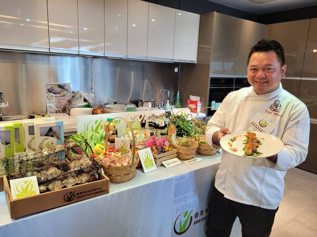 黃亞保 早前保哥出席香港有機資源中心的活動，大力推廣新鮮、高質的本地有機食材。
