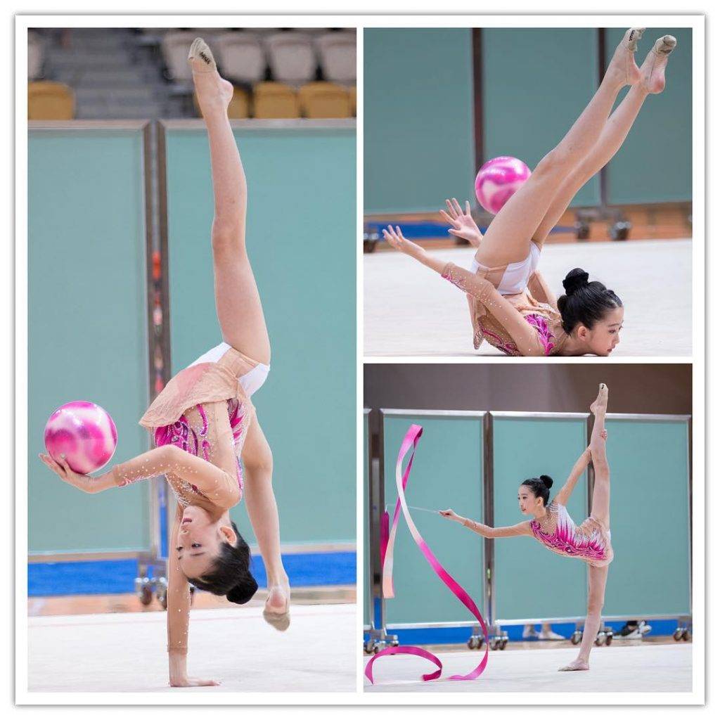  劉芷君9歲已是香港藝術體操港隊運動員，擅長各種高難度體操動作。