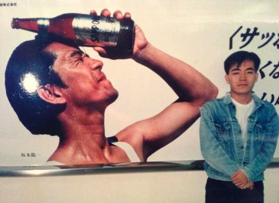  Wyman分享自己攝於1989年夏天的相片，當時的他只有20歲，他留言表示這是他人生第一次去東京拍下的照片。