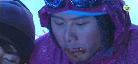楊潮凱 在《天與地》飾演陳豪年輕版，當年「食家明」﹗