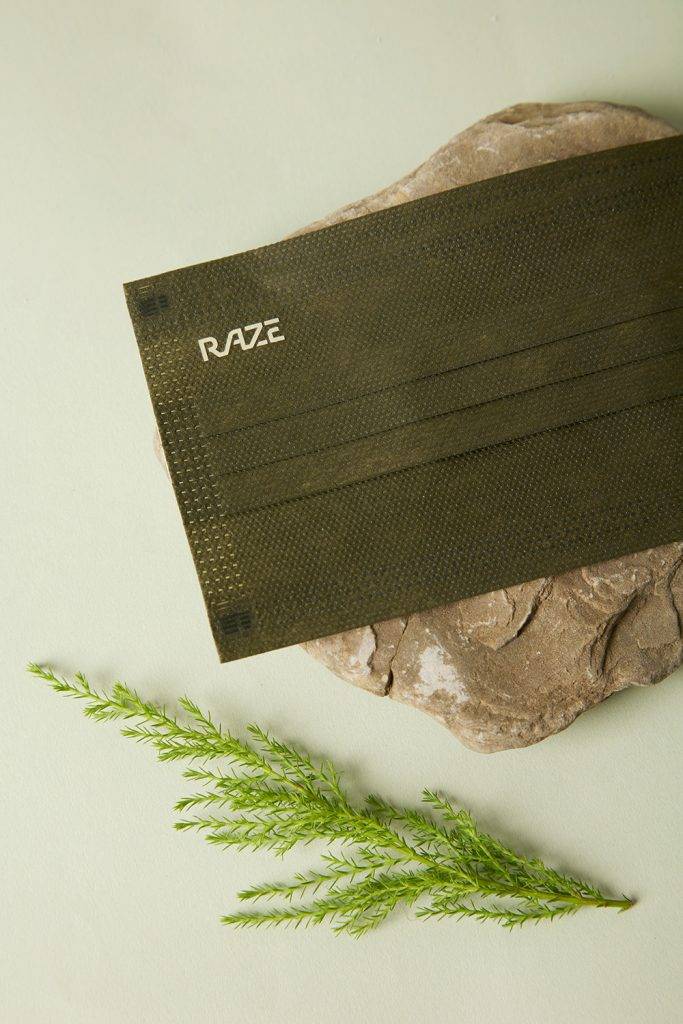 RAZE 新推「杜松綠」色極具野外氣息。