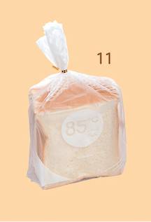 麵包 方包 85°C的純白方包膳食纖維測試結果只有檢測結果只有2.3克