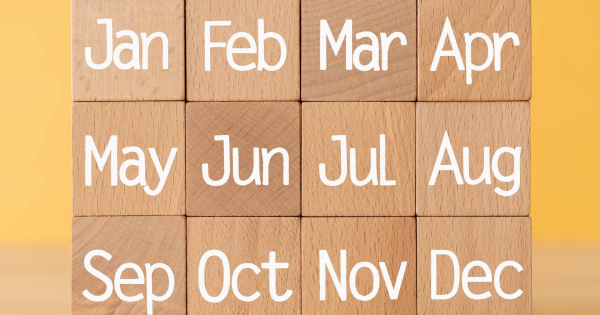月份英文｜12個月英文對照表、月份英文縮寫、有什麼由來？