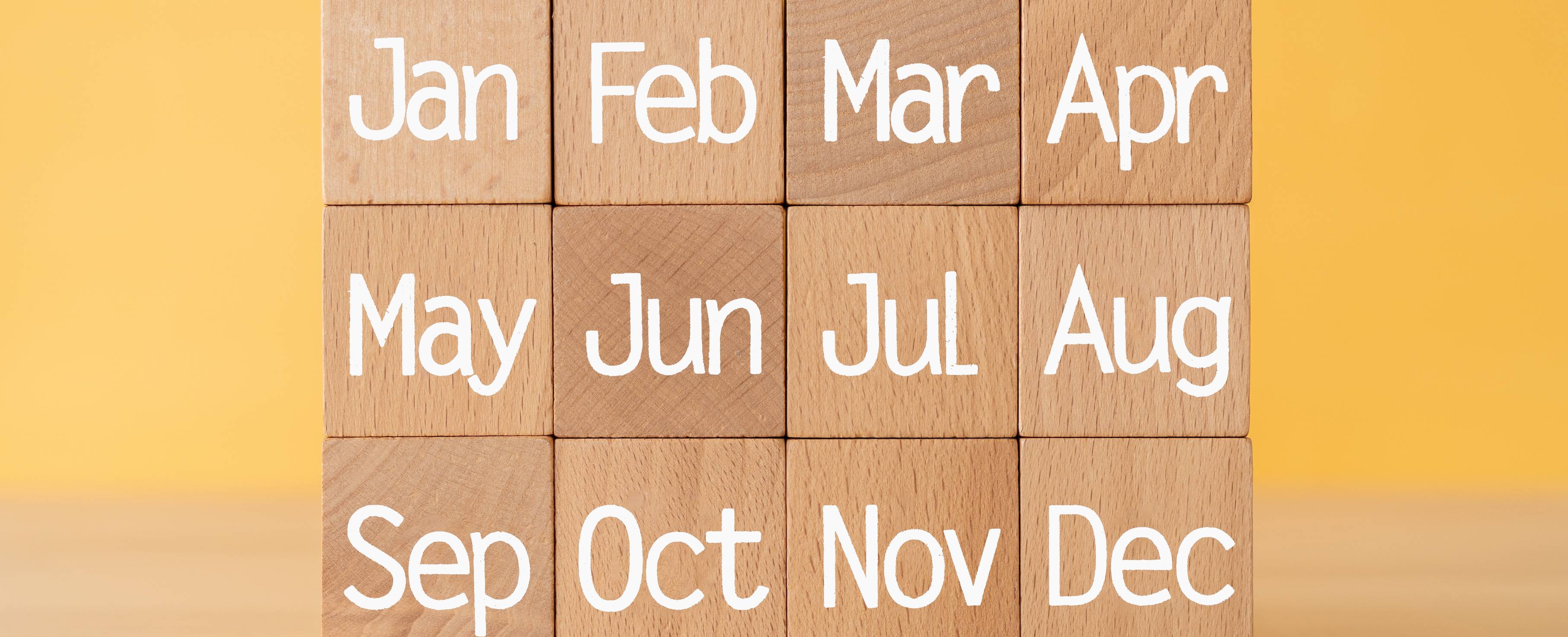 月份英文｜12個月英文對照表、月份英文縮寫、有什麼由來？