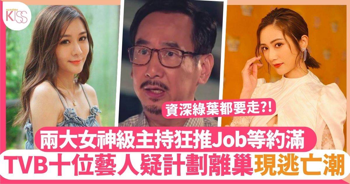 TVB十位藝人疑計劃離巢現逃亡潮《流行都市》2女神級主持狂推Job等約滿